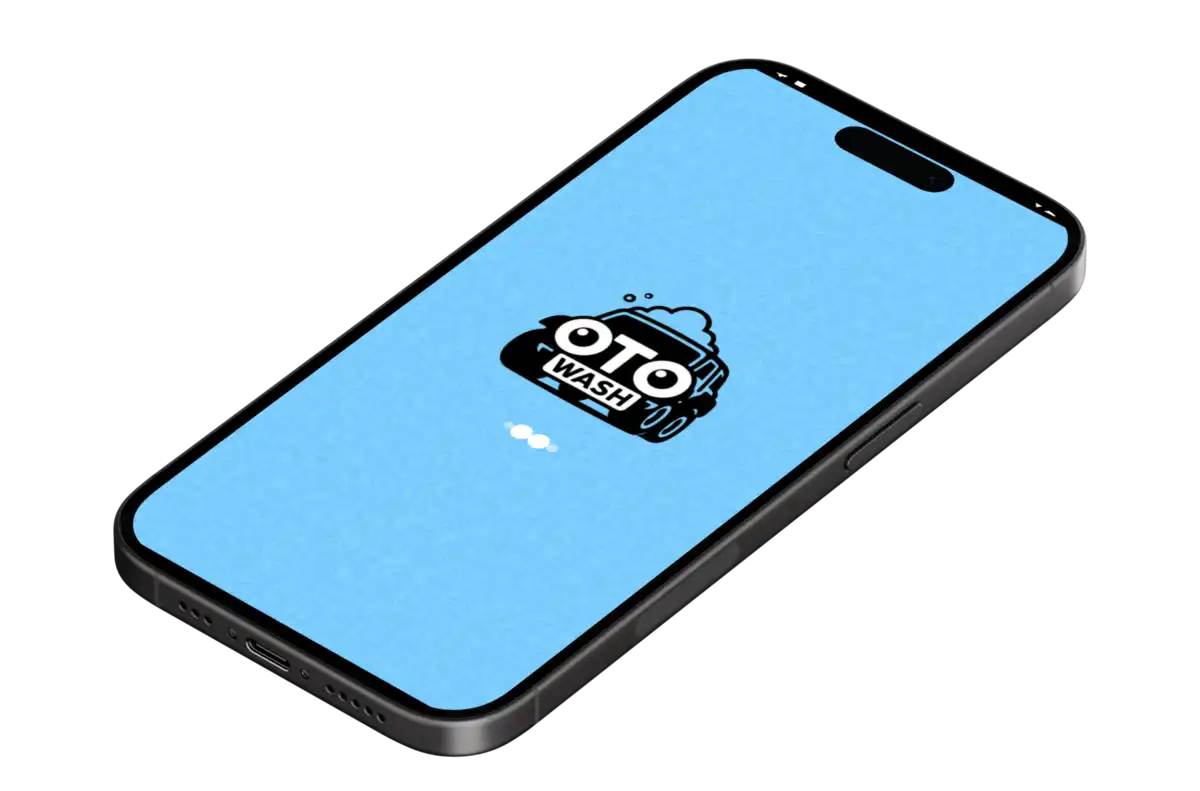 The OtoWash app on a phone
