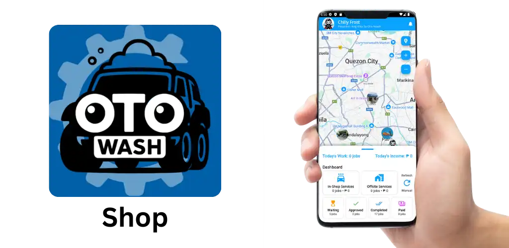 Introduction to the Oto Wash - Shop Owner App.